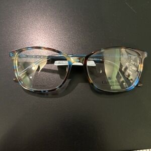 Christie Brinkley 54-17-140 C328 Blue Eyeglass Frames NWT Frames Only